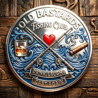 🎣49% OFF - The Eternal Fisherman’s Challenge Coin