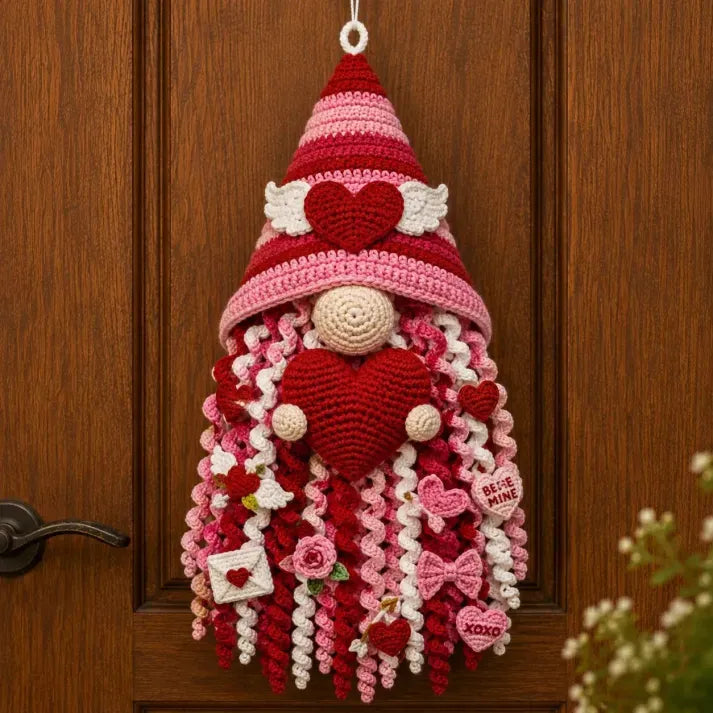 🔥🧶 DIY Seasonal 3D Crochet Door Hanger Kit Collection | Coordinated Yarn, Filling, Accessories & Step-by-Step Instructions Included 💕