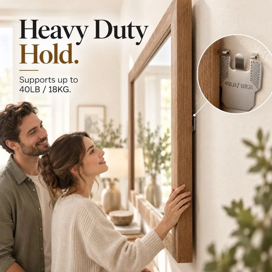 🏠 20 Pack Wall Claw Hooks | No Drilling Needed, Quick Installation for Living Room & Office Wall Decor