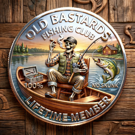 🎣49% OFF - The Eternal Fisherman’s Challenge Coin