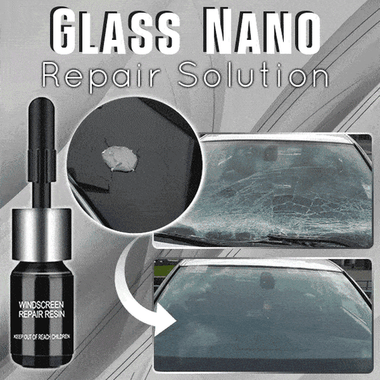🏭Direct from glass factory, Buy 3 Get 2 Free！💦One drop fixes all glass cracks！🚗Glass Crack Repair Agent