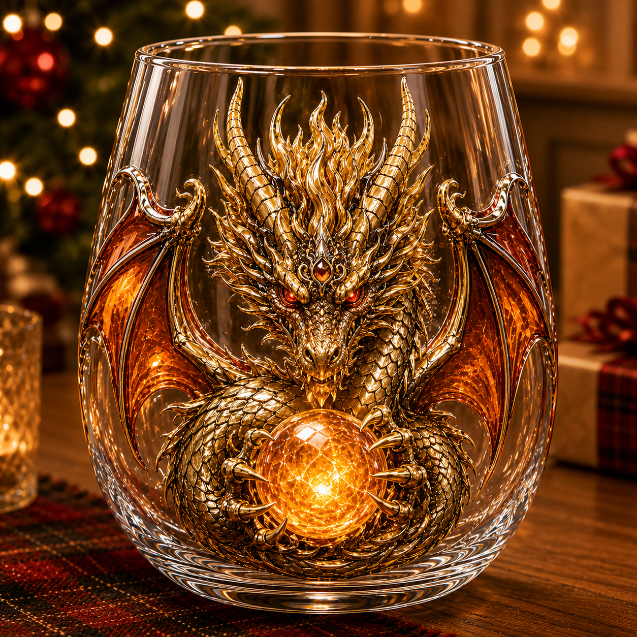 🐉✨ 3D Mythic Dragon Glass Art Cup | Luxury Raised Fantasy Glassware for Whiskey, Home Bar Décor & Legendary Gifts 🎁