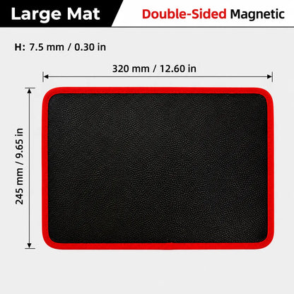 🎁3-Piece Magnetic Tool Mat Set – Strong Hold, Flexible Tool & Parts Organizer