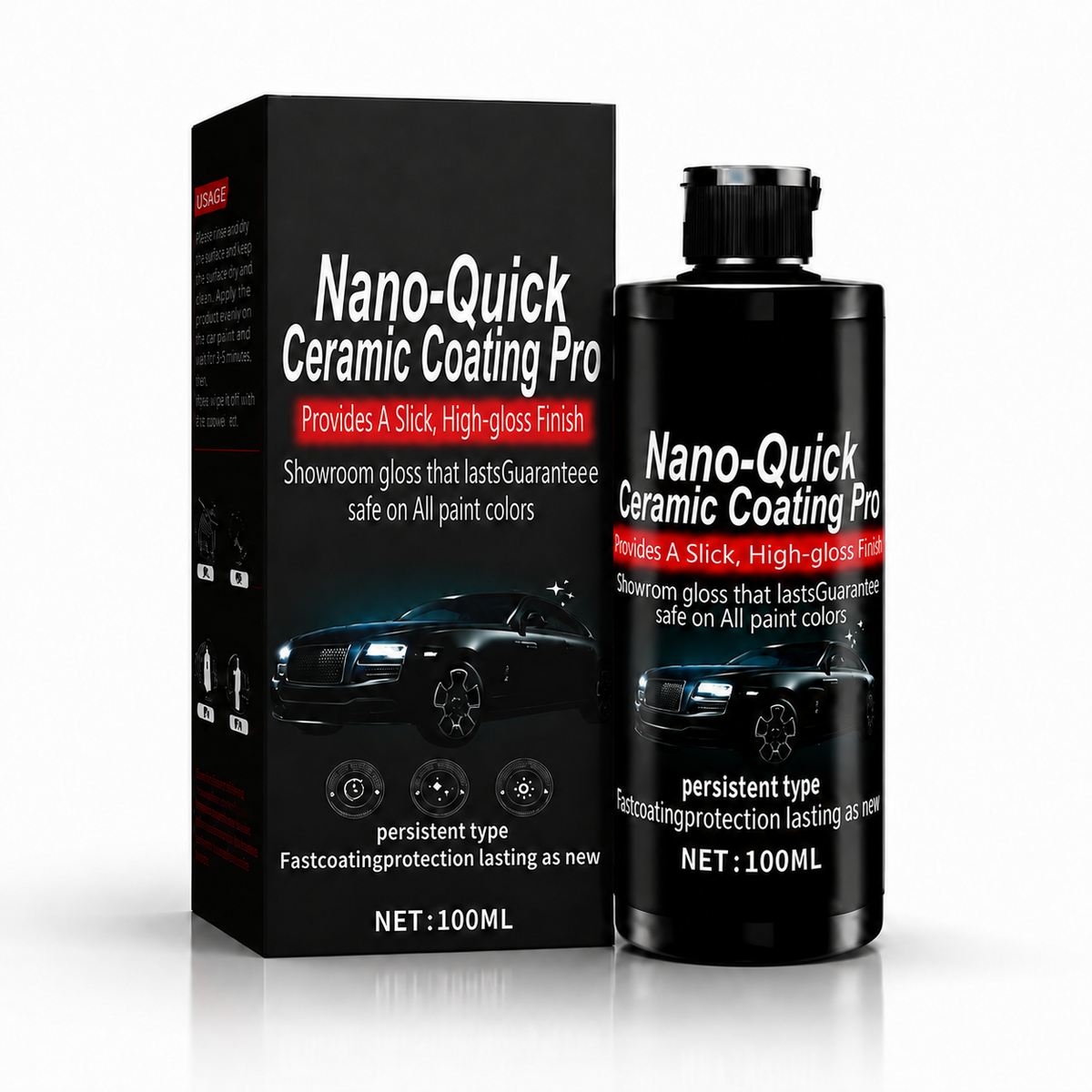 🚗 Hot Sale 49% Off -Automotive Nano Ceramic Coating Spray✨✨