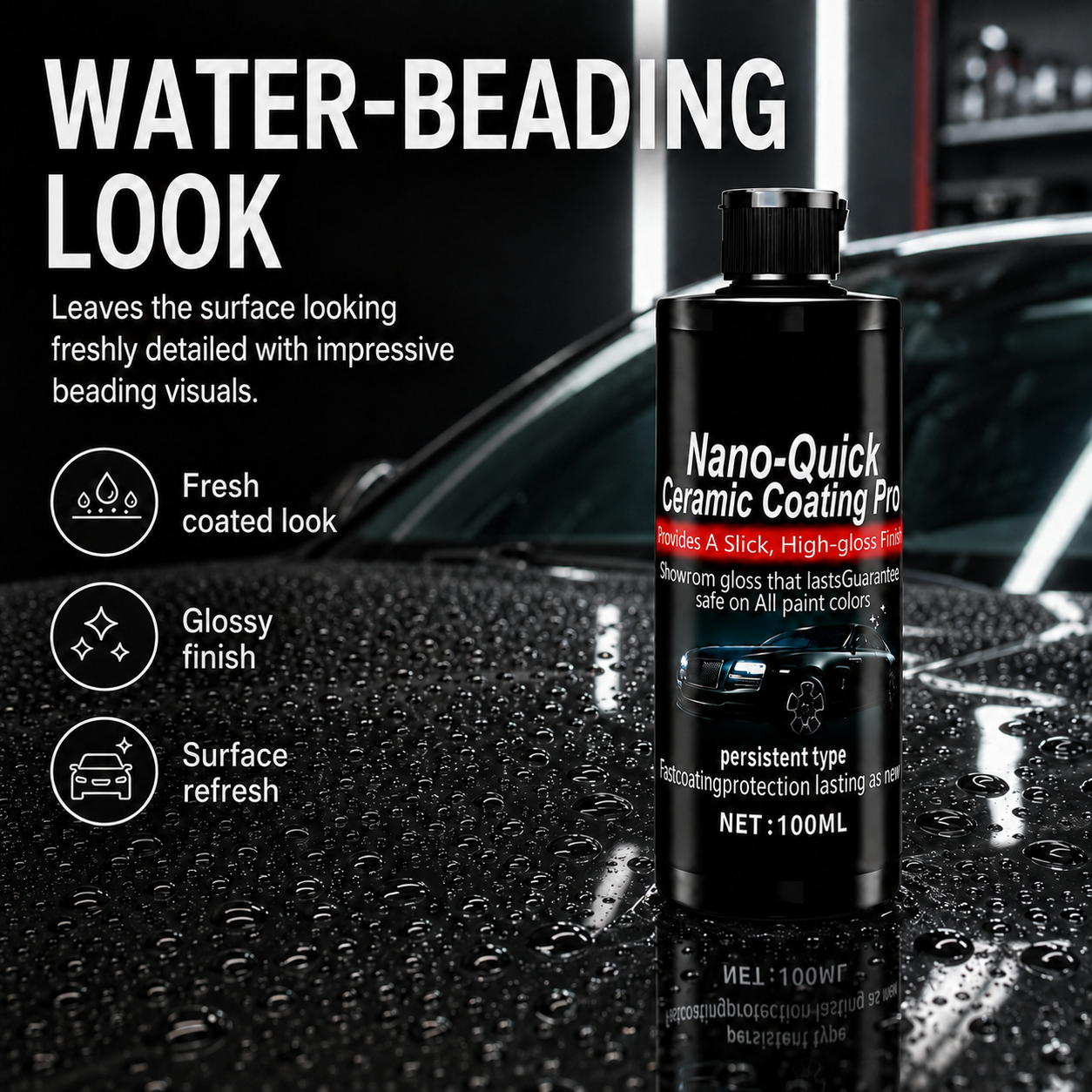 🚗 Hot Sale 49% Off -Automotive Nano Ceramic Coating Spray✨✨