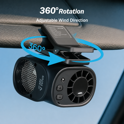 ❄️199-Speed USB Rechargeable Clip-On Fan – Portable, Strong Clamp, Long-Lasting Battery for Car, Desk & Travel