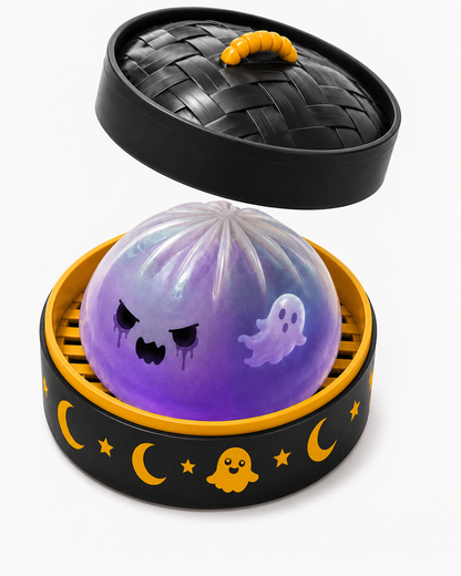 🎃 Halloween Dumpling Squeeze Squishy Toy