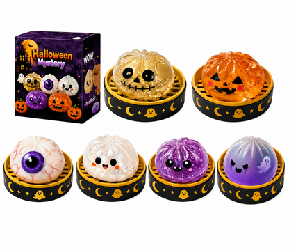 🎃 Halloween Dumpling Squeeze Squishy Toy