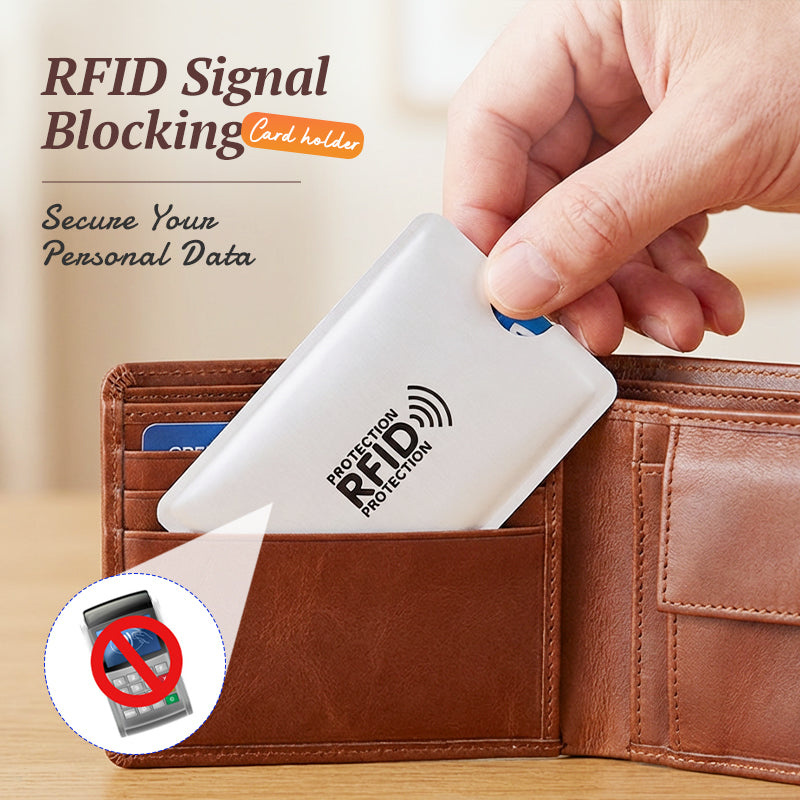 RFID Blocking Anti Theft Card Sleeves