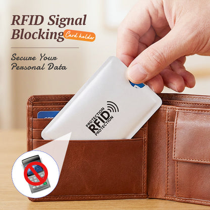 RFID Blocking Anti Theft Card Sleeves