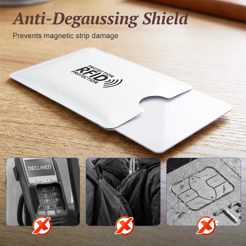 RFID Blocking Anti Theft Card Sleeves