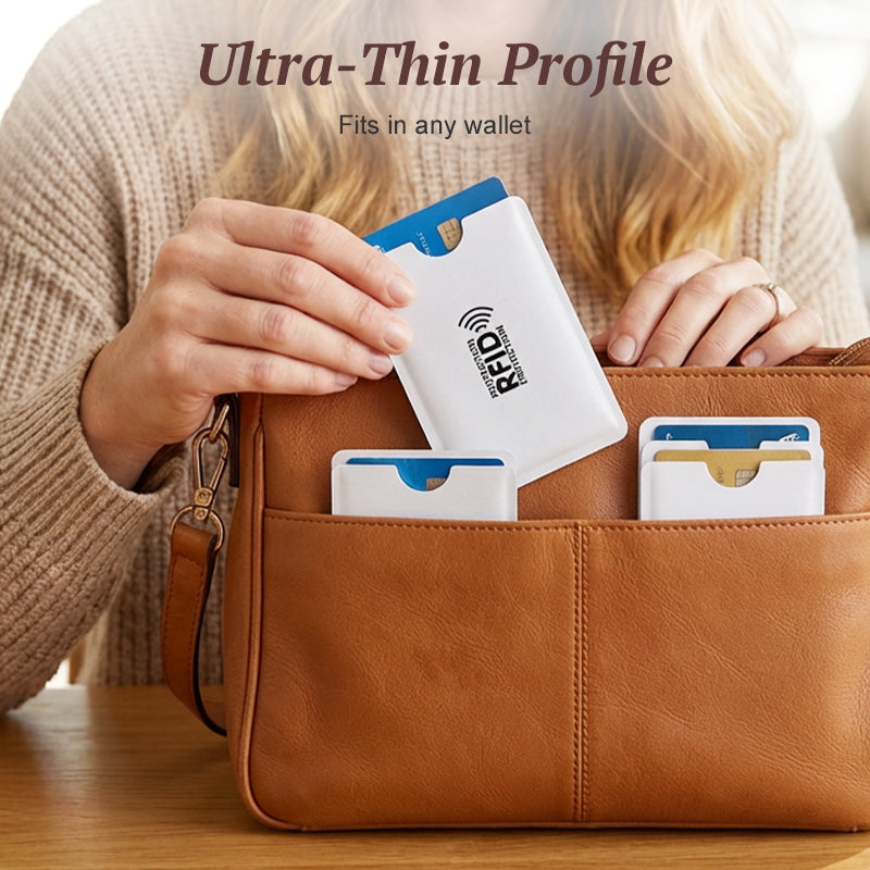 RFID Blocking Anti Theft Card Sleeves