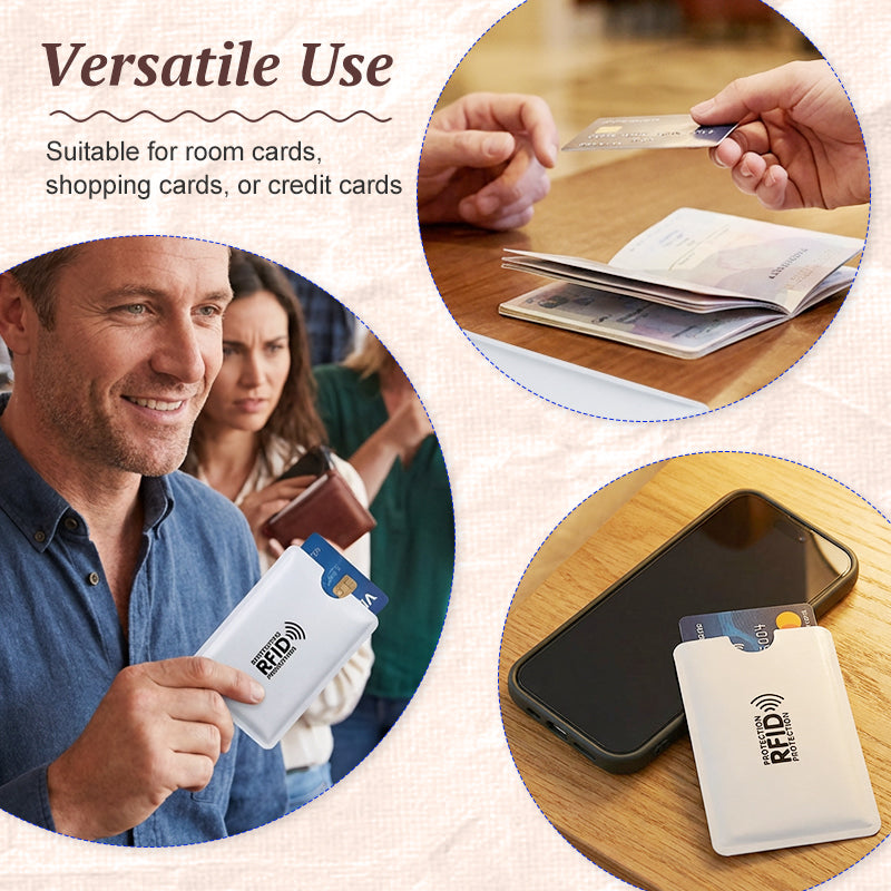 RFID Blocking Anti Theft Card Sleeves