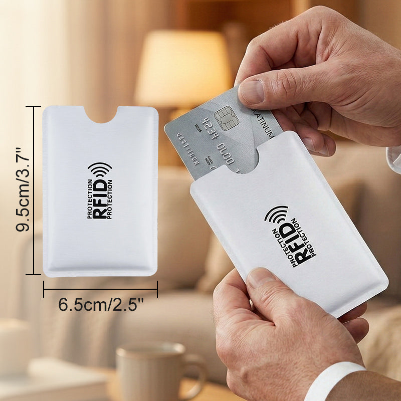 RFID Blocking Anti Theft Card Sleeves