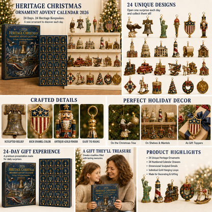 🎄 America 250th Anniversary Heritage Christmas Advent Calendar