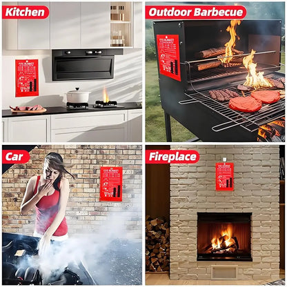 Fiberglass Emergency Fire Blanket