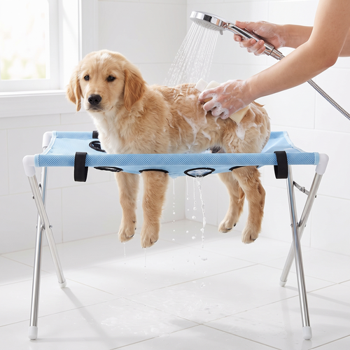 No-Escape Dog Bath & Grooming Stand