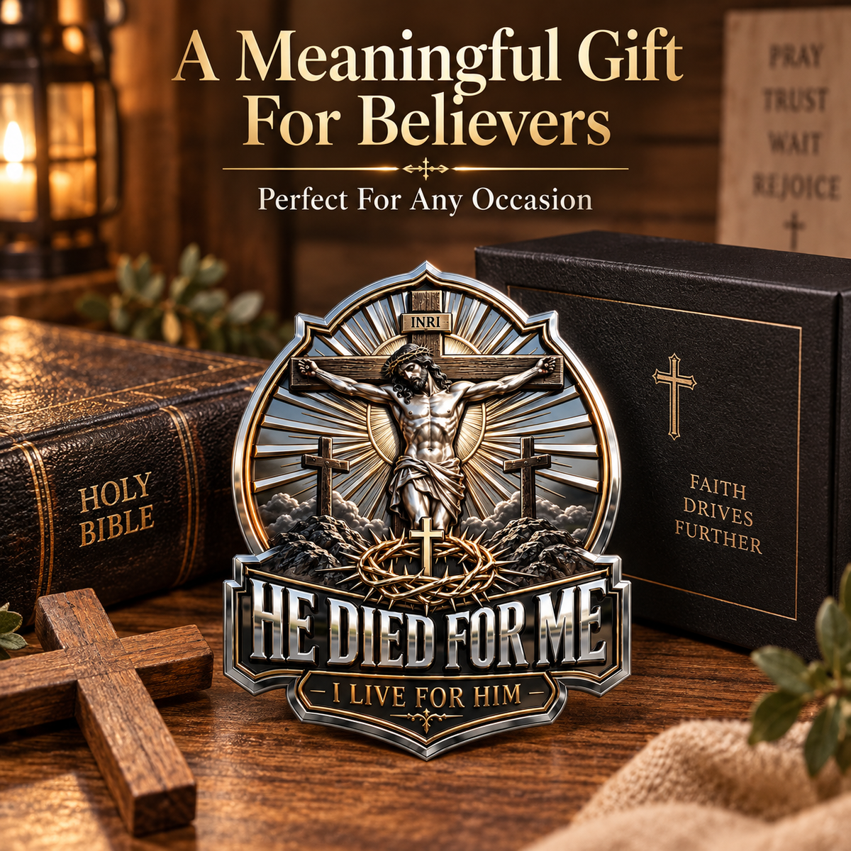✝️ Christian Faith Car Emblem Collection