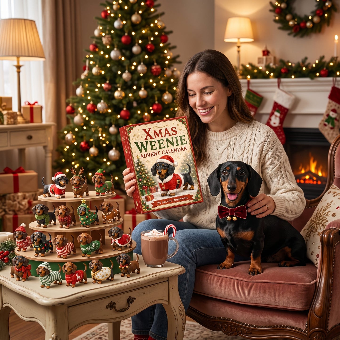 🎄 2026 Christmas Dachshund Advent Calendar