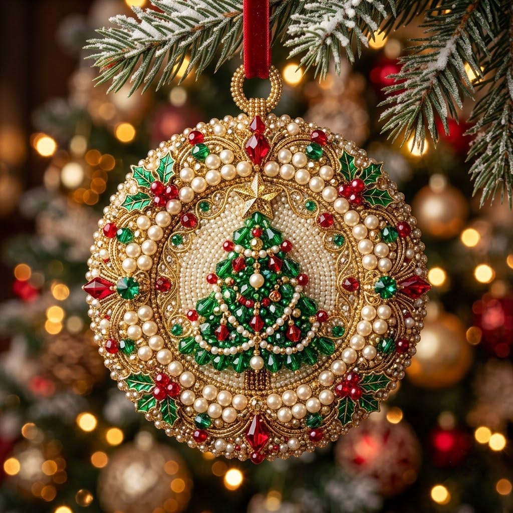 🎅2026 Christmas Giift 50% Off--Christmas Sparkle Christmas Mica Ornament