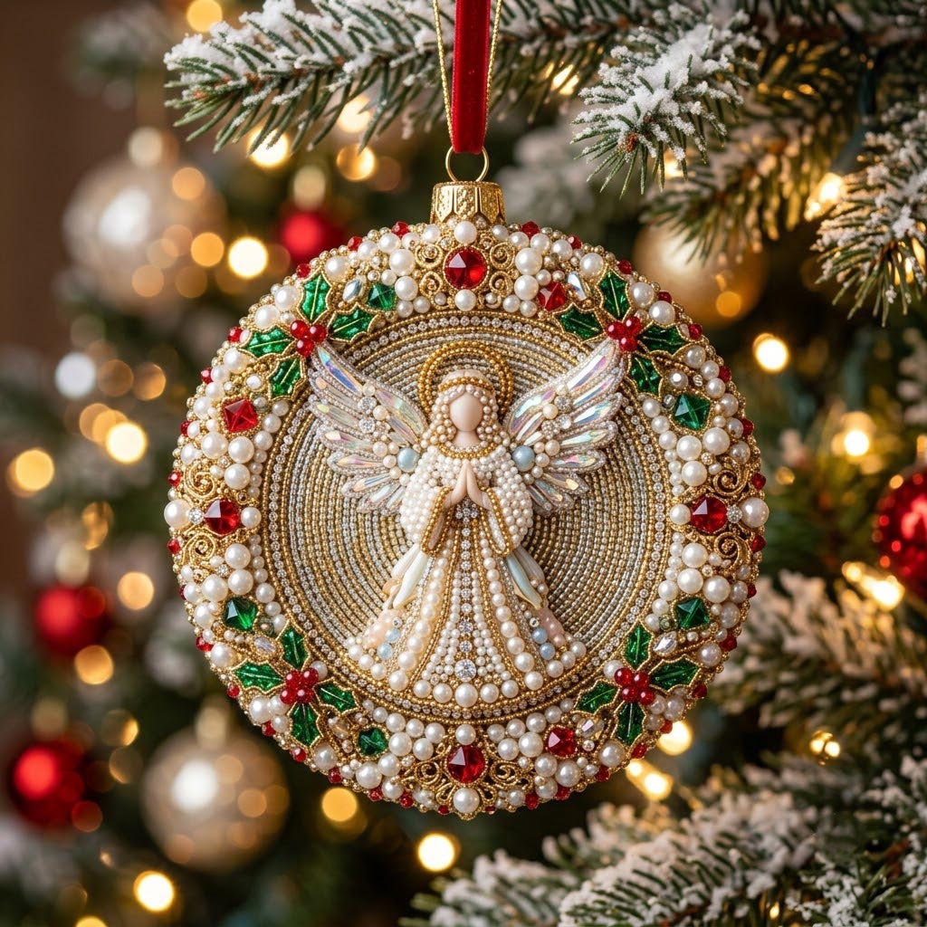 🎅2026 Christmas Giift 50% Off--Christmas Sparkle Christmas Mica Ornament