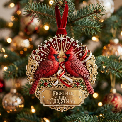 🎅2026 Christmas Giift 50% Off--Red Cardinal Christmas Mica Ornament