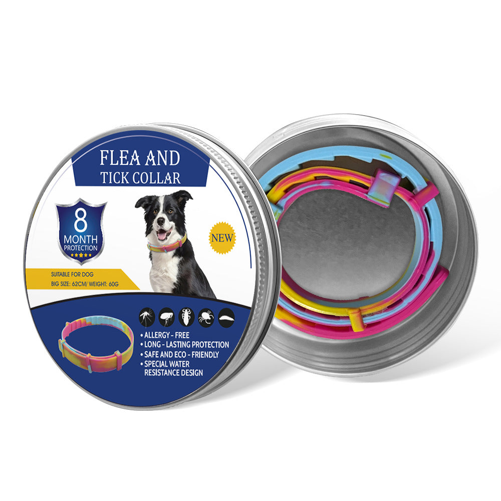 🔥LAST DAY 50% OFF🐶🐱 Advanced Flea & Tick Protection Collar | Waterproof, Long-Lasting Defense for Dogs & Cats 🛡️
