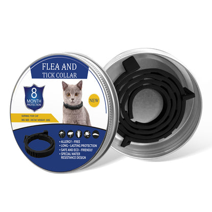 🔥LAST DAY 50% OFF🐶🐱 Advanced Flea & Tick Protection Collar | Waterproof, Long-Lasting Defense for Dogs & Cats 🛡️