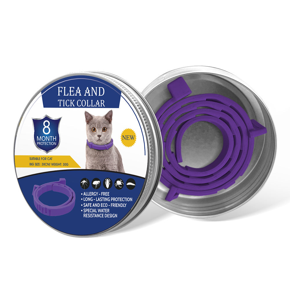 🔥LAST DAY 50% OFF🐶🐱 Advanced Flea & Tick Protection Collar | Waterproof, Long-Lasting Defense for Dogs & Cats 🛡️