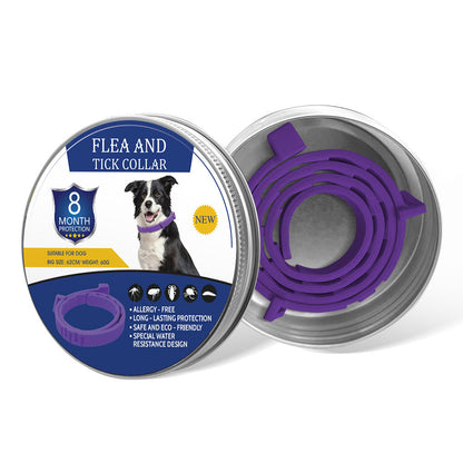 🔥LAST DAY 50% OFF🐶🐱 Advanced Flea & Tick Protection Collar | Waterproof, Long-Lasting Defense for Dogs & Cats 🛡️