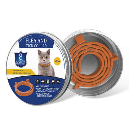🔥LAST DAY 50% OFF🐶🐱 Advanced Flea & Tick Protection Collar | Waterproof, Long-Lasting Defense for Dogs & Cats 🛡️