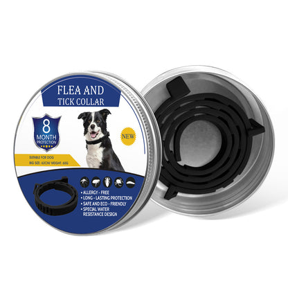 🔥LAST DAY 50% OFF🐶🐱 Advanced Flea & Tick Protection Collar | Waterproof, Long-Lasting Defense for Dogs & Cats 🛡️