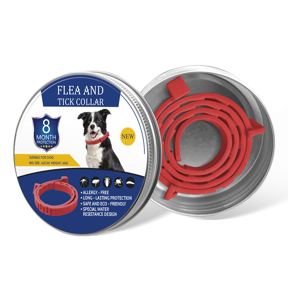 🔥LAST DAY 50% OFF🐶🐱 Advanced Flea & Tick Protection Collar | Waterproof, Long-Lasting Defense for Dogs & Cats 🛡️
