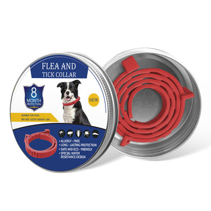 🔥LAST DAY 50% OFF🐶🐱 Advanced Flea & Tick Protection Collar | Waterproof, Long-Lasting Defense for Dogs & Cats 🛡️