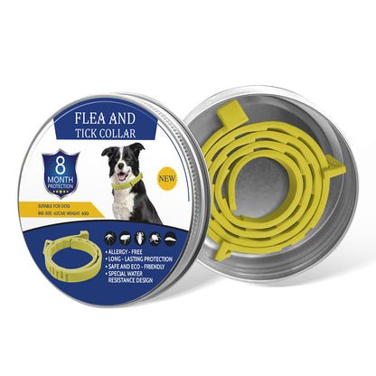 🔥LAST DAY 50% OFF🐶🐱 Advanced Flea & Tick Protection Collar | Waterproof, Long-Lasting Defense for Dogs & Cats 🛡️