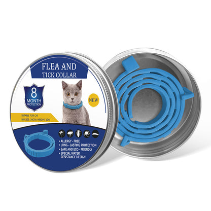 🔥LAST DAY 50% OFF🐶🐱 Advanced Flea & Tick Protection Collar | Waterproof, Long-Lasting Defense for Dogs & Cats 🛡️