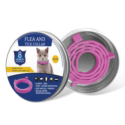 🔥LAST DAY 50% OFF🐶🐱 Advanced Flea & Tick Protection Collar | Waterproof, Long-Lasting Defense for Dogs & Cats 🛡️