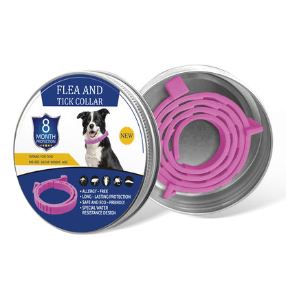🔥LAST DAY 50% OFF🐶🐱 Advanced Flea & Tick Protection Collar | Waterproof, Long-Lasting Defense for Dogs & Cats 🛡️