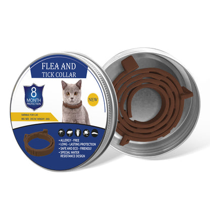 🔥LAST DAY 50% OFF🐶🐱 Advanced Flea & Tick Protection Collar | Waterproof, Long-Lasting Defense for Dogs & Cats 🛡️