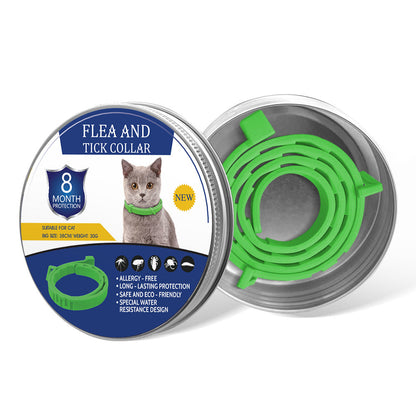 🔥LAST DAY 50% OFF🐶🐱 Advanced Flea & Tick Protection Collar | Waterproof, Long-Lasting Defense for Dogs & Cats 🛡️