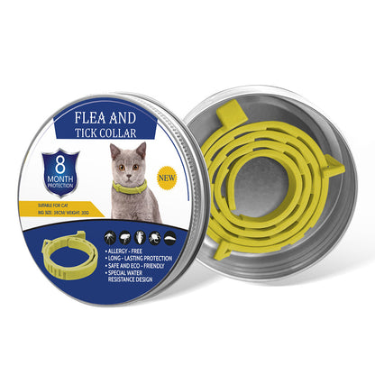 🔥LAST DAY 50% OFF🐶🐱 Advanced Flea & Tick Protection Collar | Waterproof, Long-Lasting Defense for Dogs & Cats 🛡️