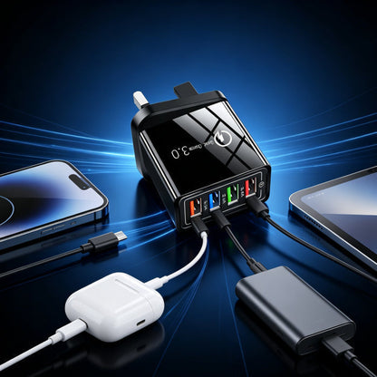 ⚡ One Charger. Four Devices. Zero Waiting.⚡