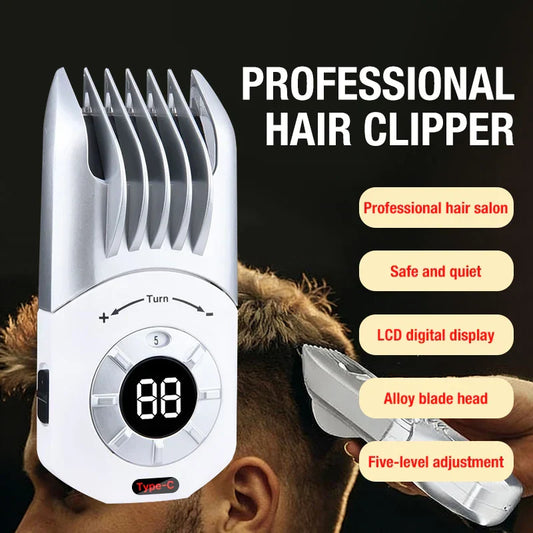 ✨Smart Self Hair Clipper – Cordless Buzz Cut Trimmer ✂️