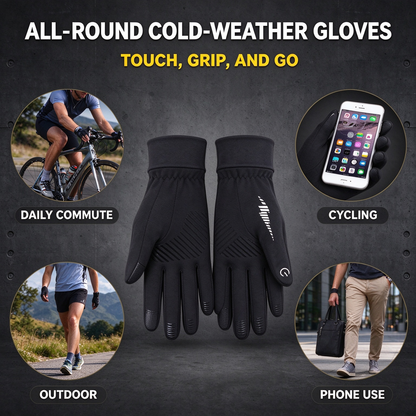 Winter Gloves Women Men Gloves Liners Thermal Warm Touch Screen 🧤