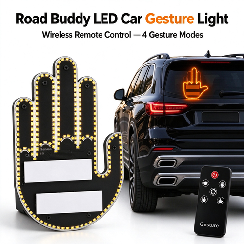 LED Car Gesture Light 🚗⚡