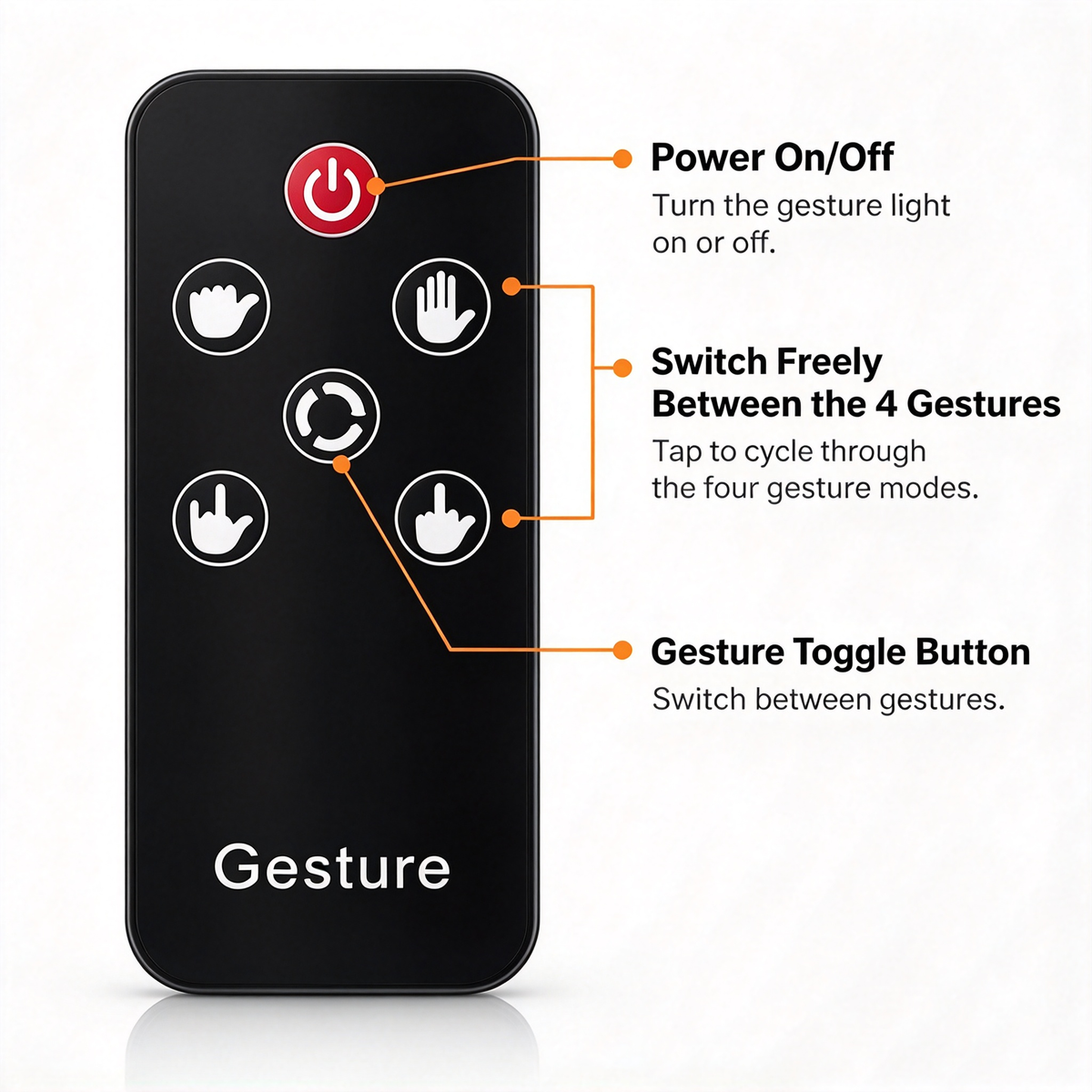 LED Car Gesture Light 🚗⚡