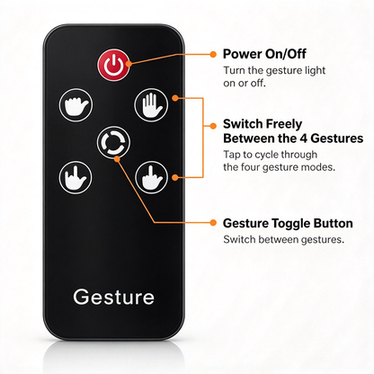 LED Car Gesture Light 🚗⚡
