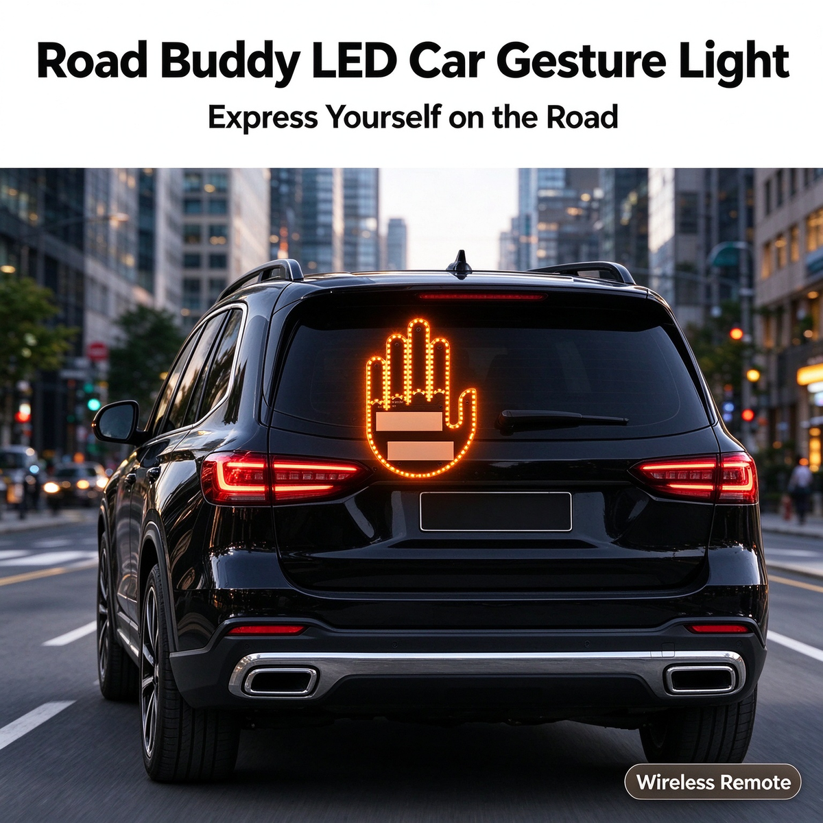LED Car Gesture Light 🚗⚡