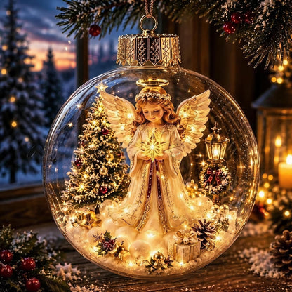 🔥HOT SALE 50% OFF - 🎄Glowing Christmas Diorama Ornament✨