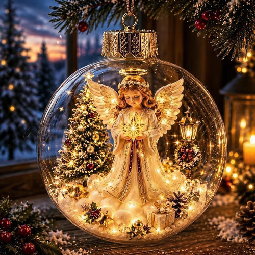 🔥HOT SALE 50% OFF - 🎄Glowing Christmas Diorama Ornament✨